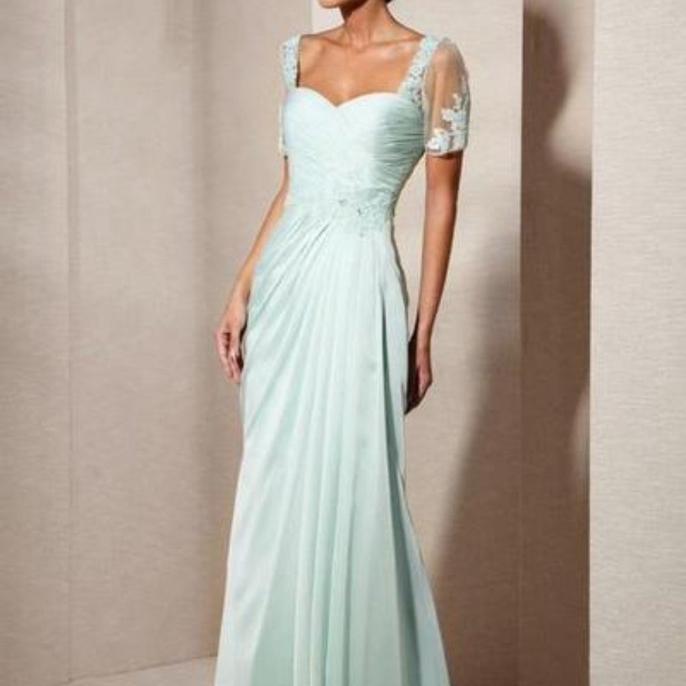 Alyce Paris Mother of the Bride Dress Seabreeze In Size 6